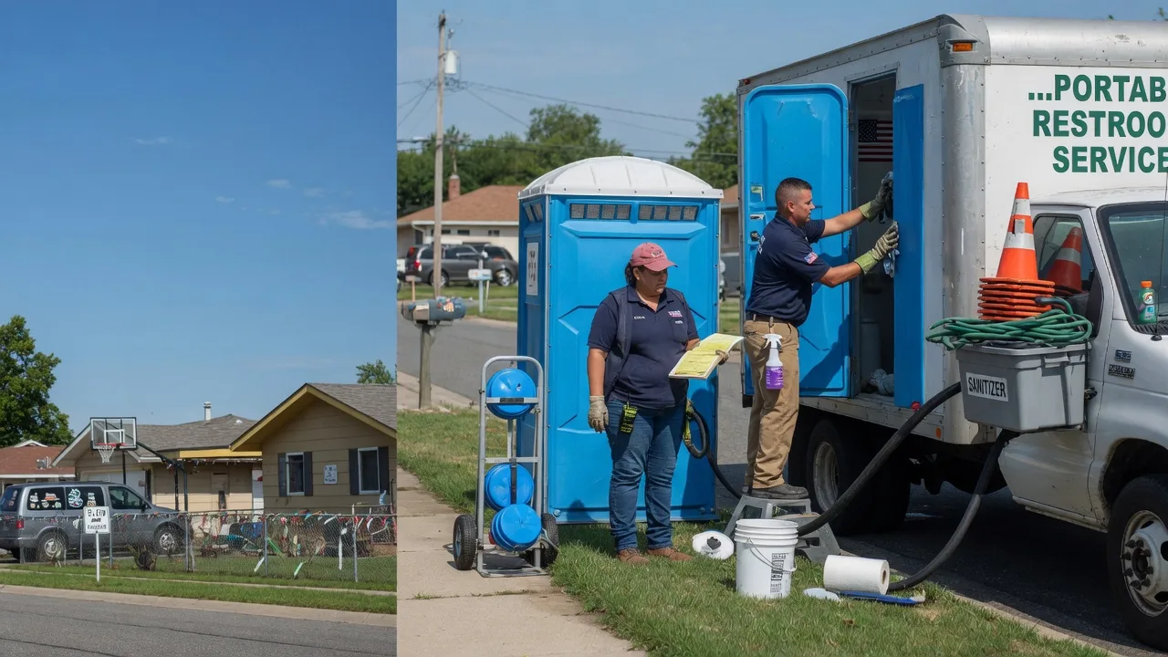 Portable Toilet Rental in Gandeeville, WV near me